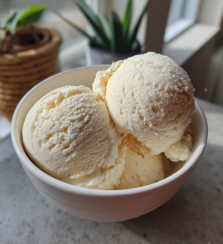 Almond Milk Ice Cream: 3-Ingredient Divine Bliss