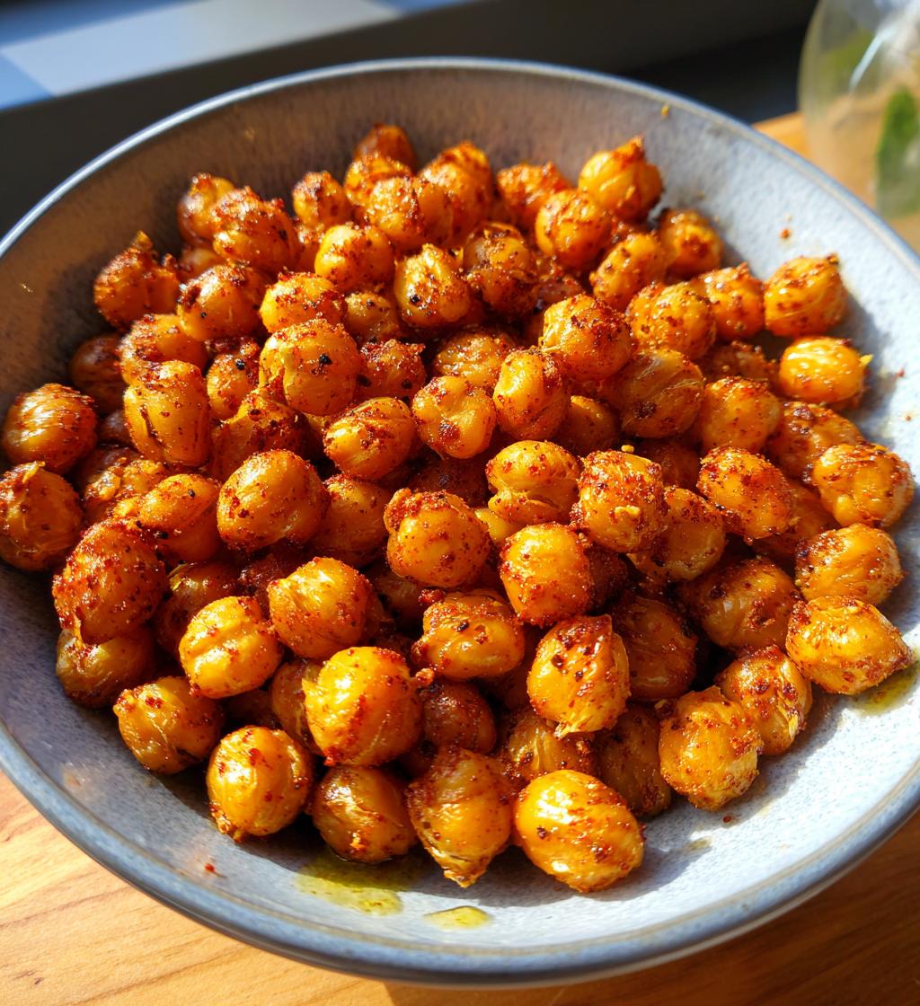 Air Fryer Crispy Chickpeas - detail 1