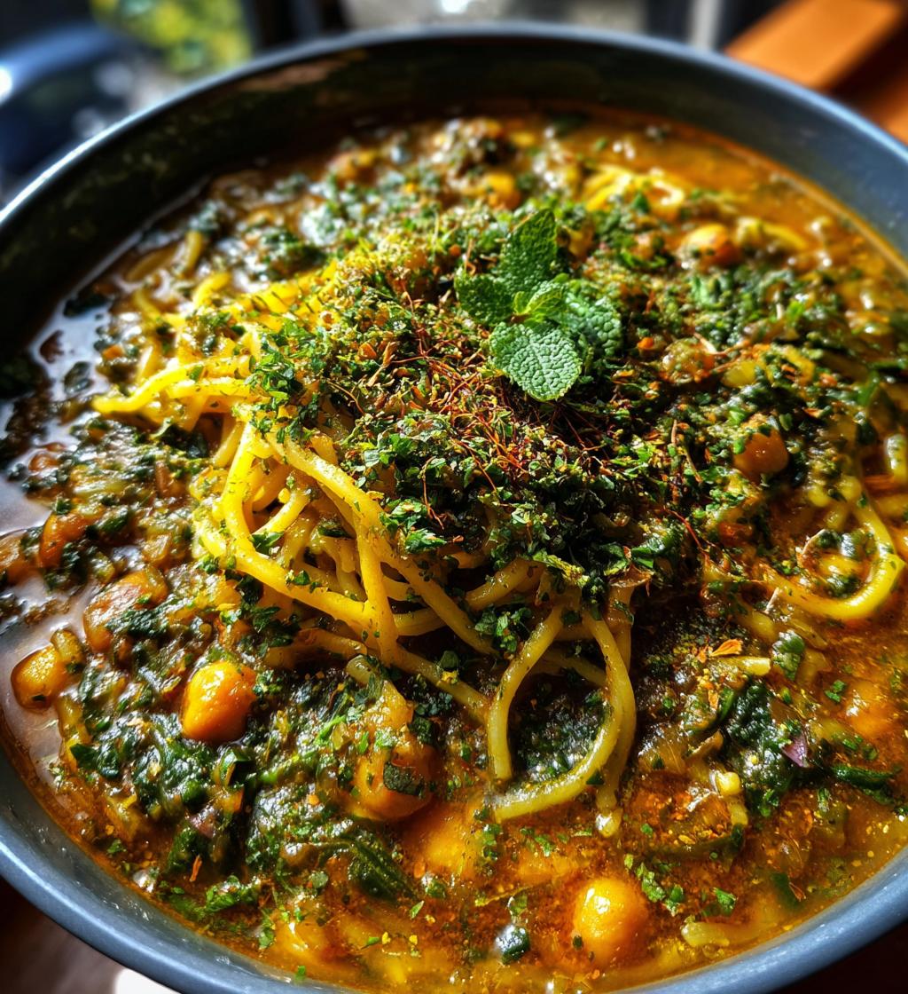 Ash Reshteh (Persian Herb Soup)