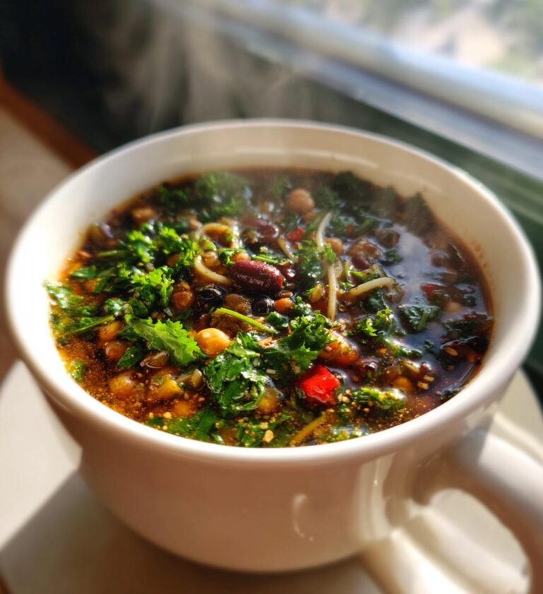 Ash Reshteh (Persian Noodle & Herb Soup)