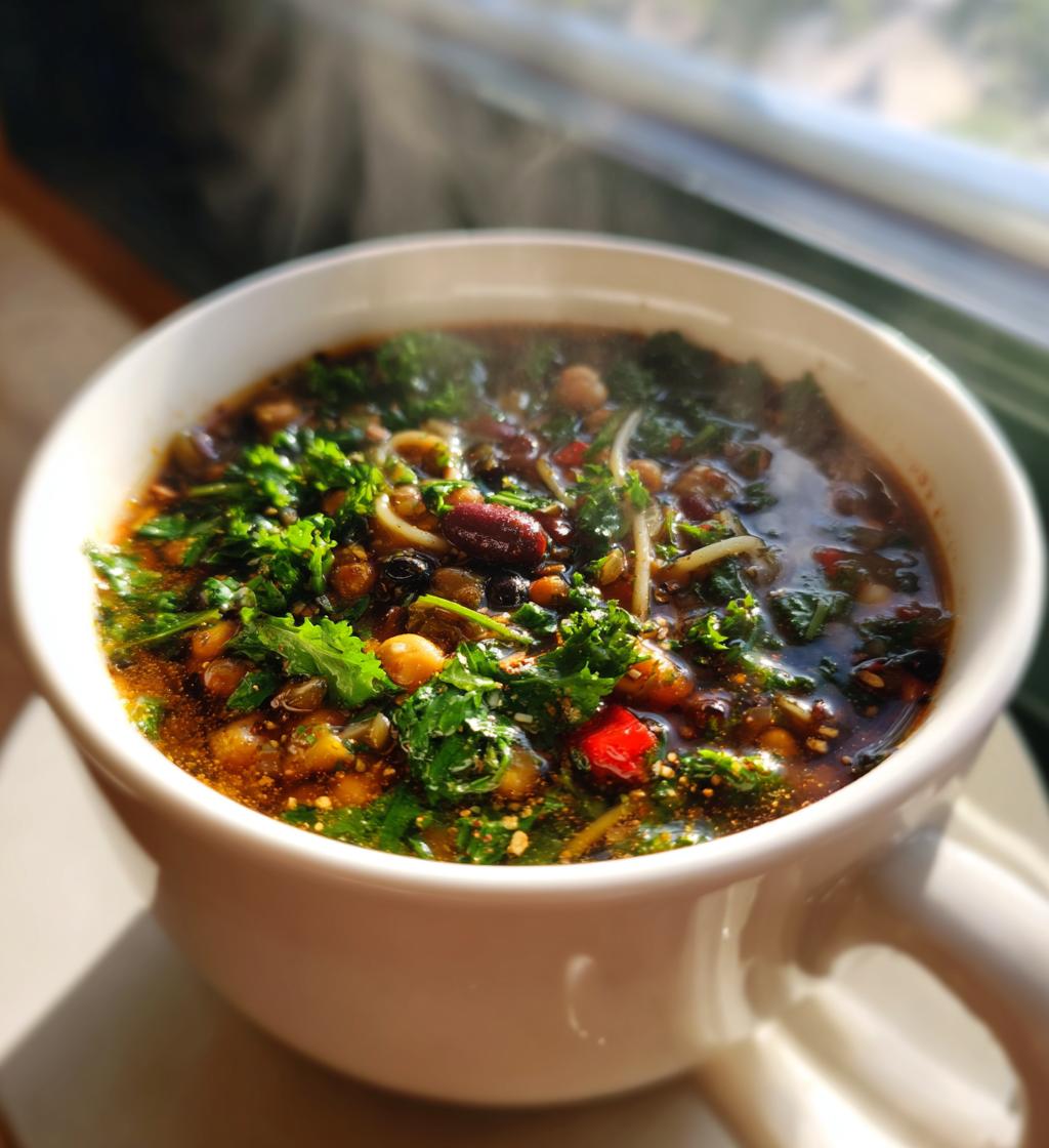 Ash Reshteh (Persian Noodle & Herb Soup)