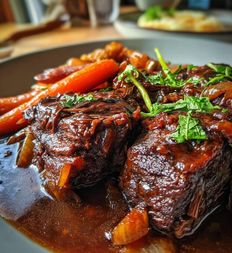 Beef Cheeks in Jus