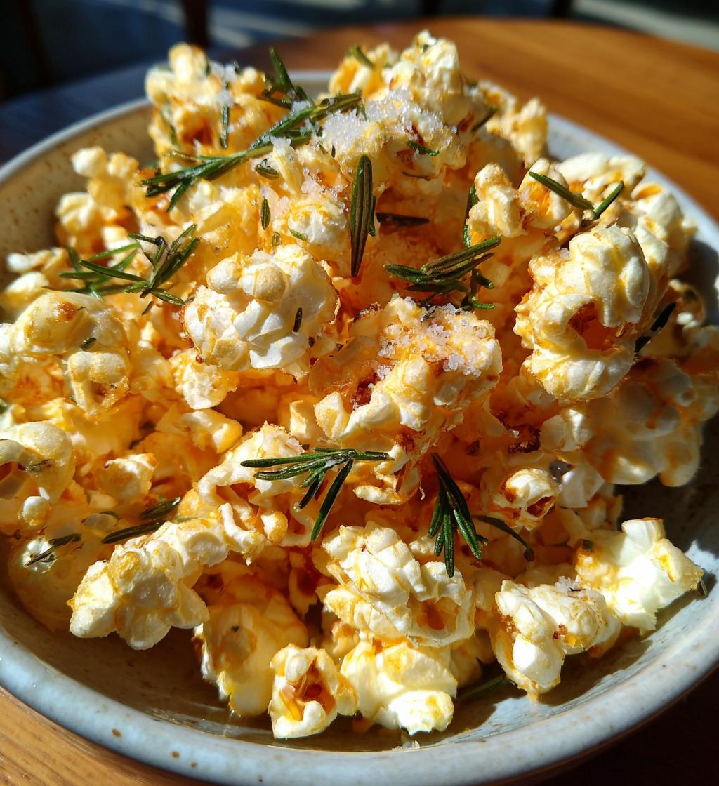 Beef Tallow Popcorn (Seasoned with rosemary) - detail 1