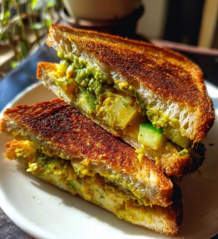 Bombay Sandwich (Chutney, Potato, Cucumber)
