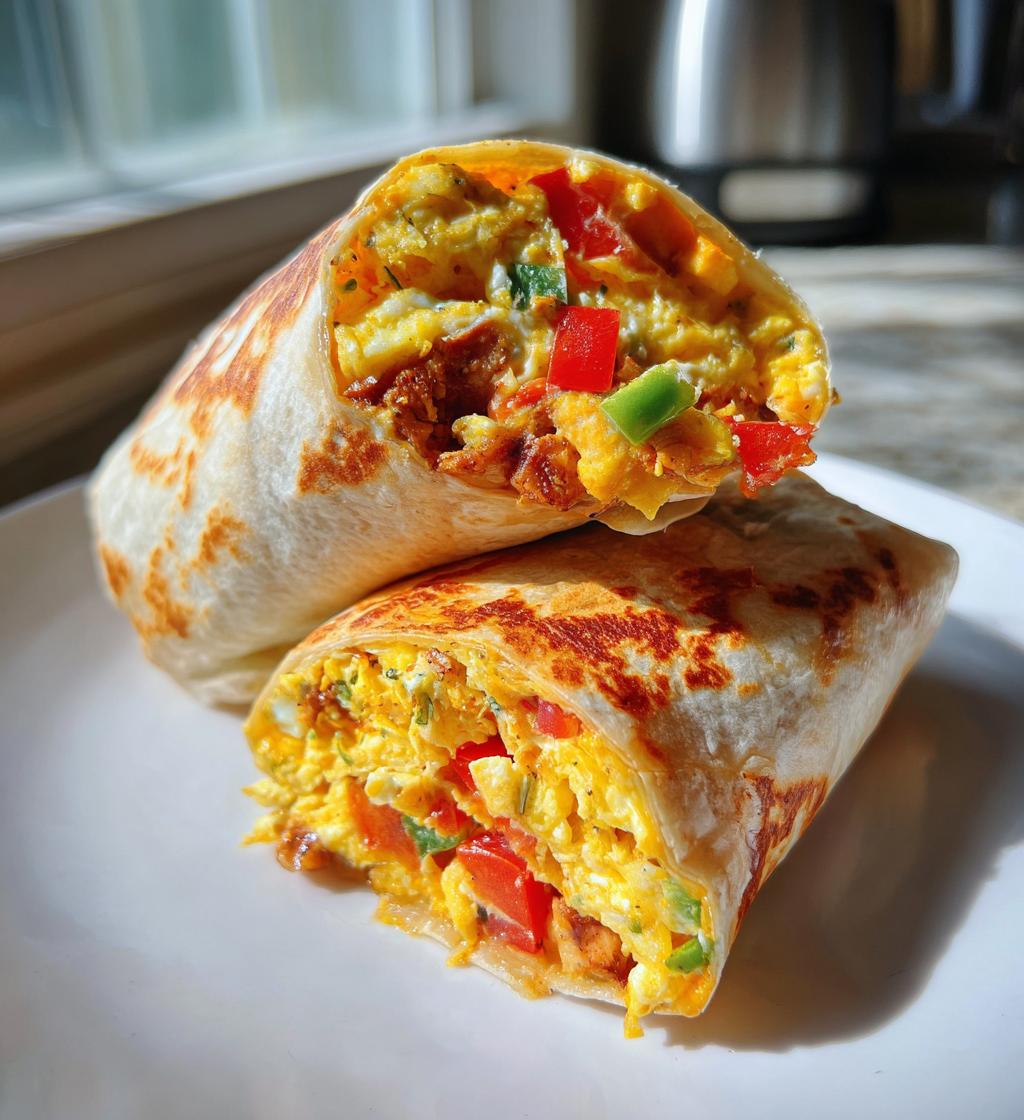 Breakfast Burrito Halal Style - detail 1