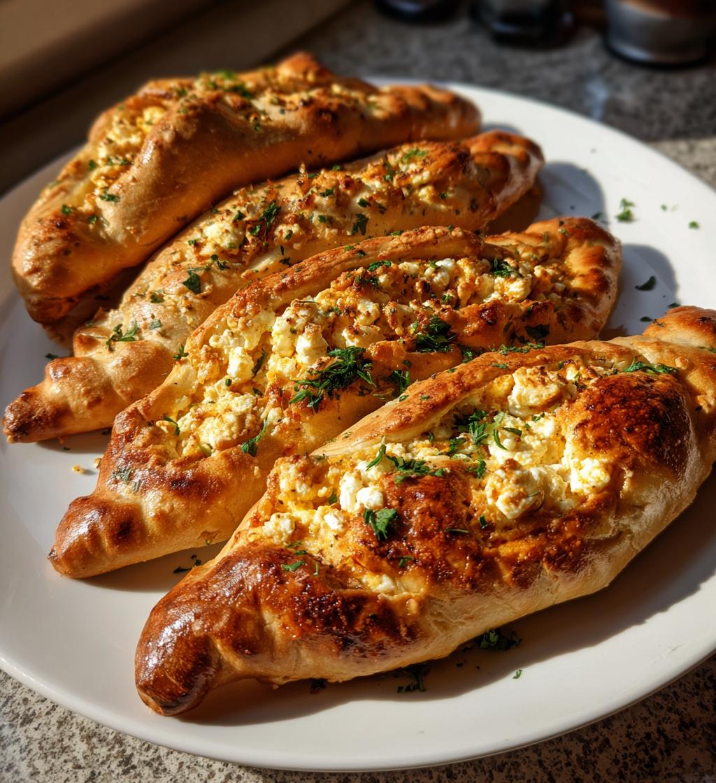 Cheese Fatayer (Boat-shaped pies) - detail 1