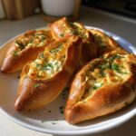 Cheese Fatayer (Boat-shaped pies)