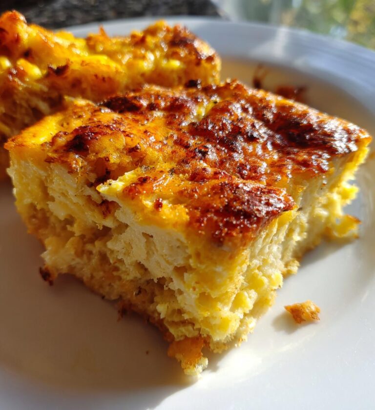 Cheesy Hashbrown Egg Bake