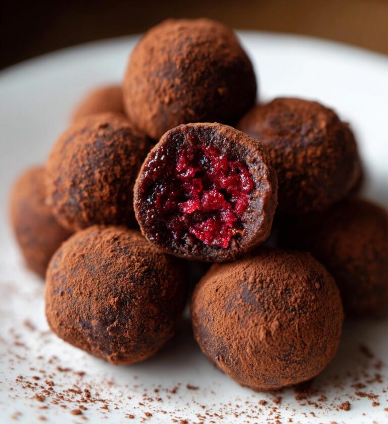 Cherry Mash Truffles