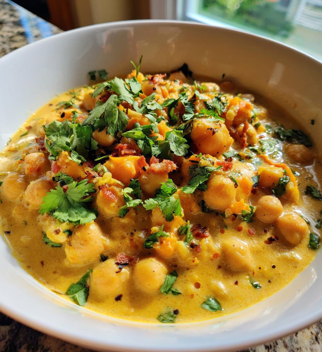 Chickpea Curry Coconut - detail 1