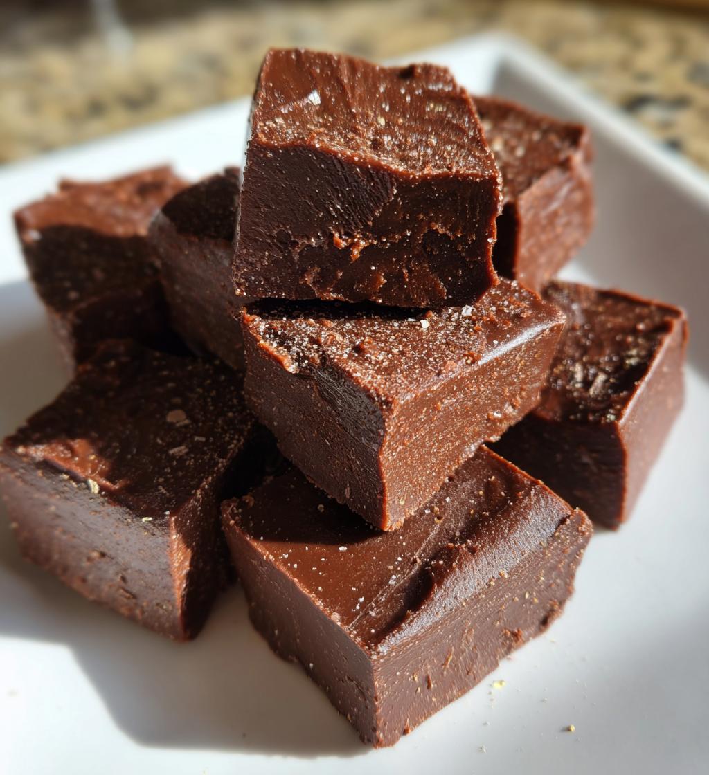 Chocolate Cardamom Fudge - detail 1
