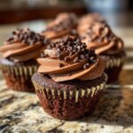 Chocolate Heart Cupcakes