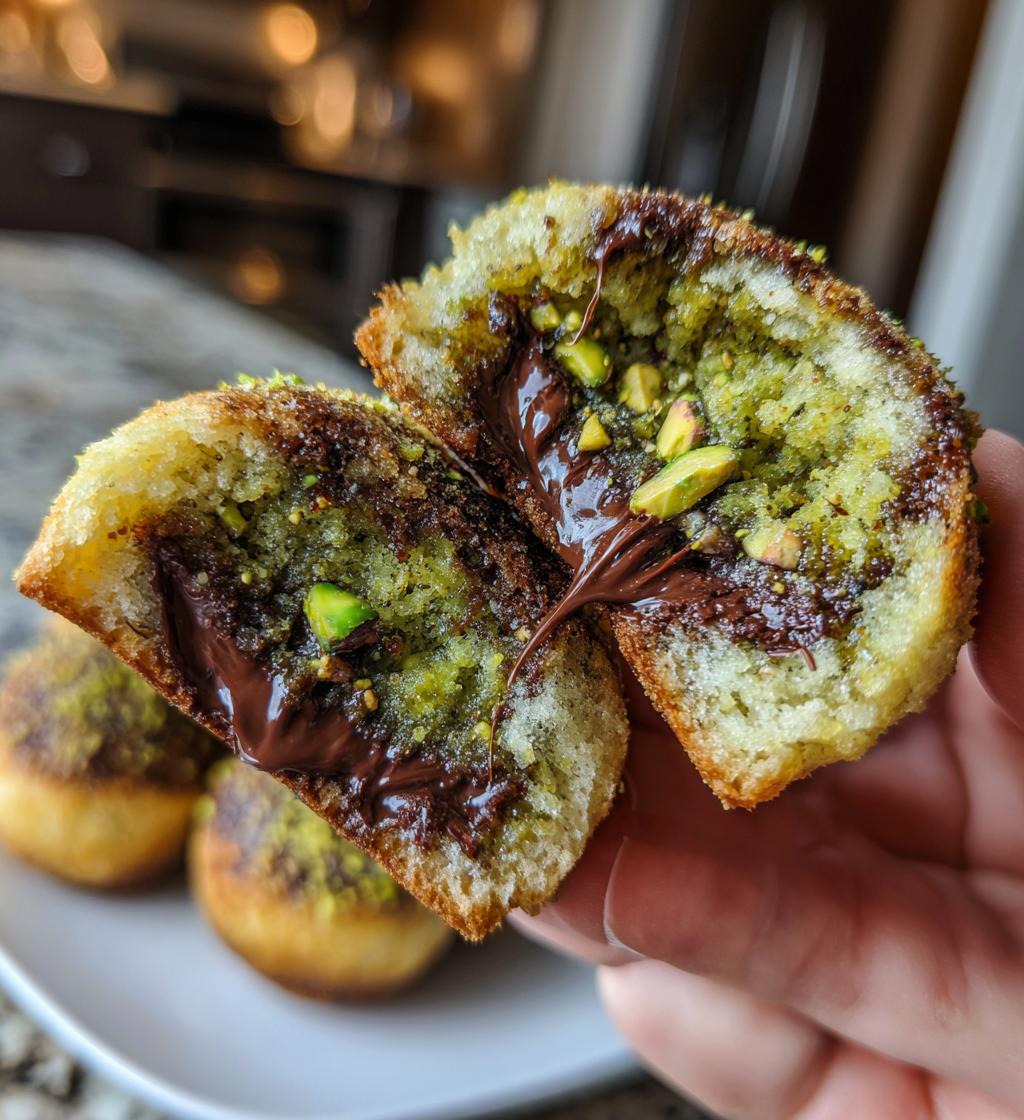 Chocolate Pistachio Maamoul - detail 1