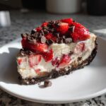 Chocolate Strawberry Cheesecake Oreos