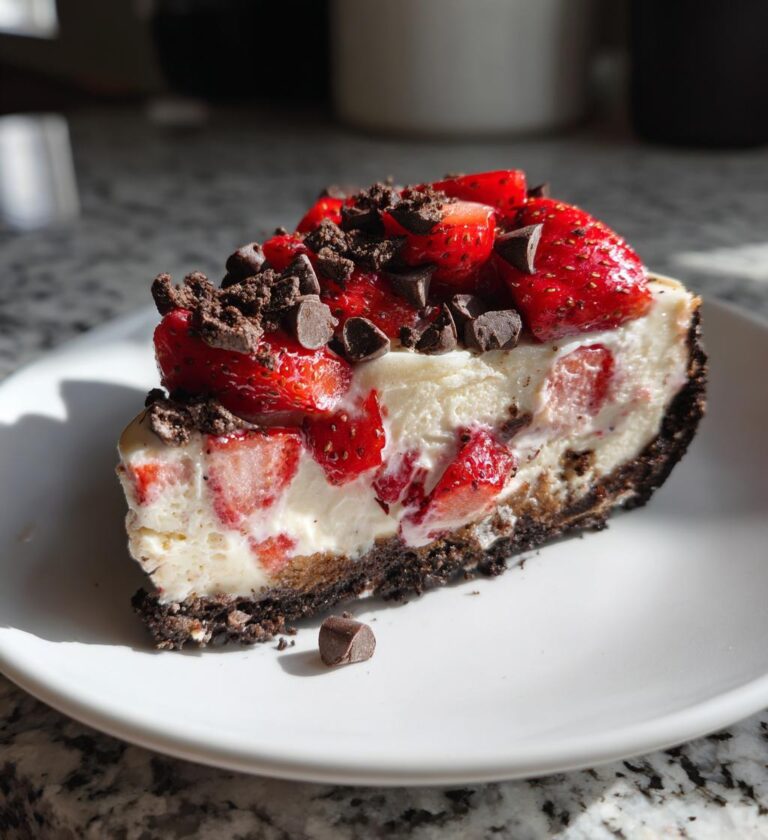 Chocolate Strawberry Cheesecake Oreos