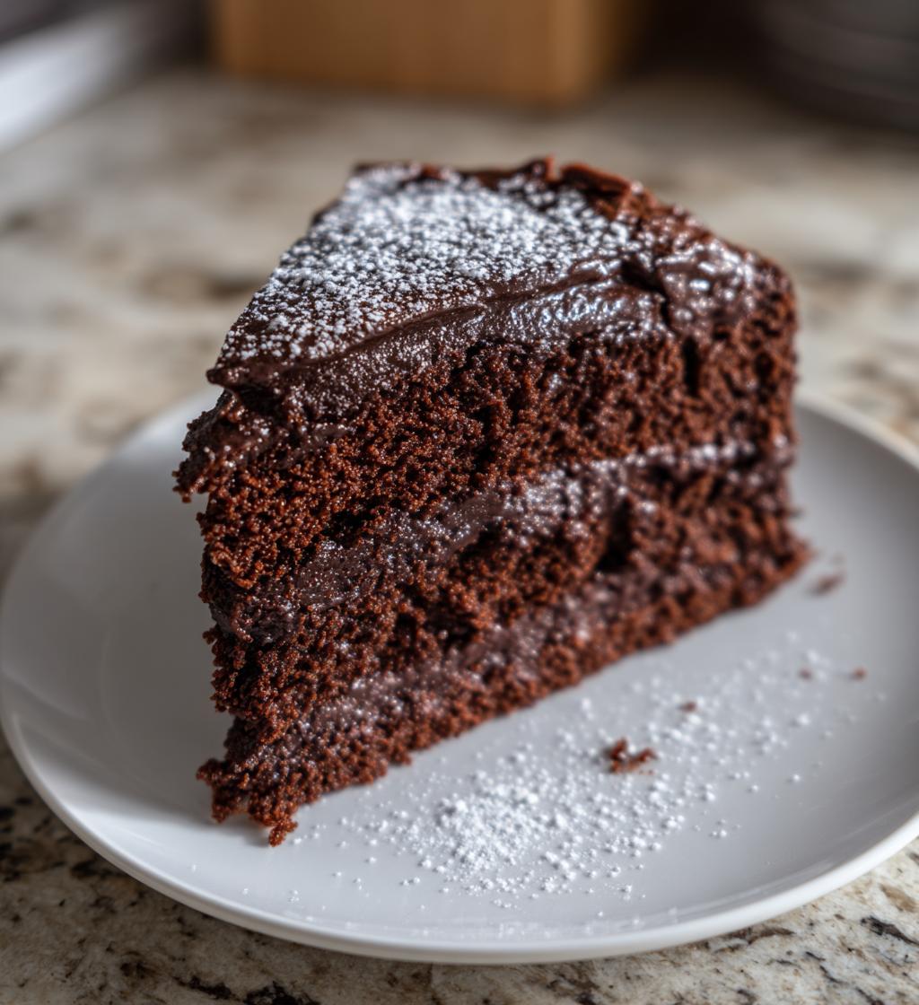 Chocolate Tahini Halva Cake - detail 1