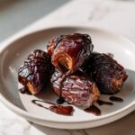 Chocolate Tahini Stuffed Dates