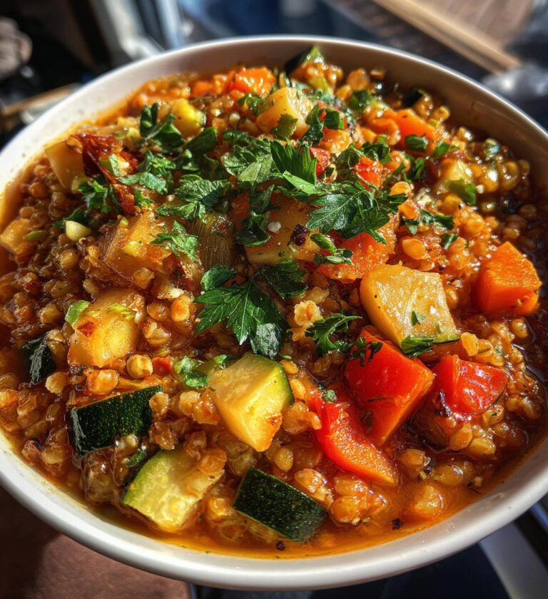 Chorba Frik (Algerian Freekeh Soup)