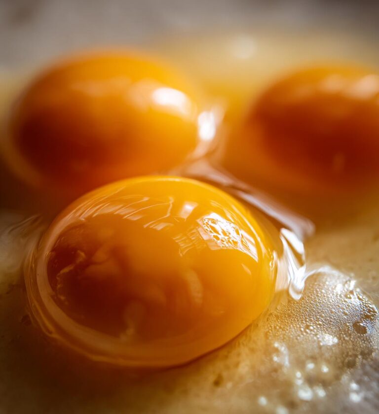 Confit Egg Yolks in Tallow