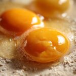 Confit Egg Yolks in Tallow (Rich garnish for steaks)