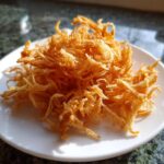 Crispy Enoki Mushrooms (Golden needle mushrooms)