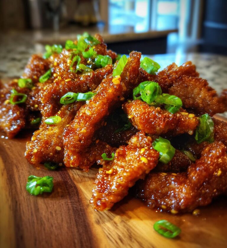 Crispy Orange Beef (Chinese-style takeout)