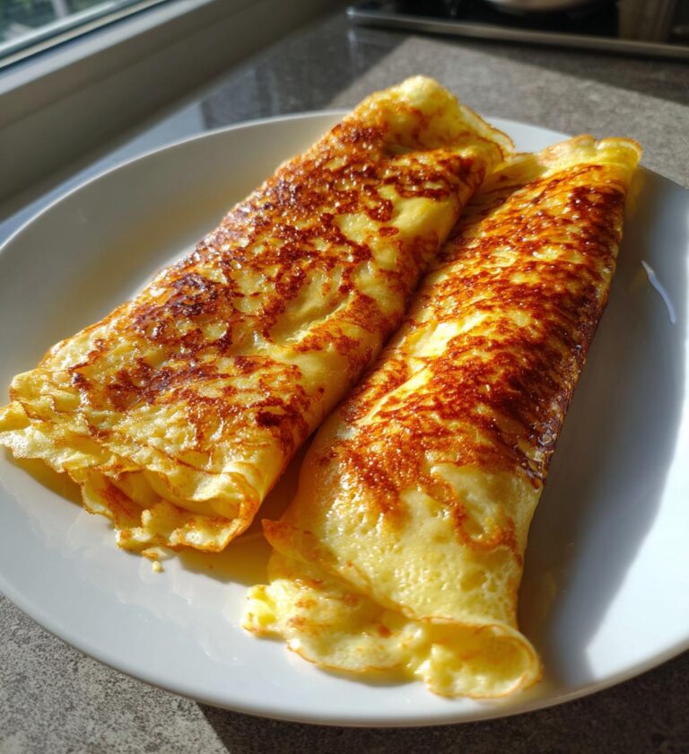 Crème Brûlée Stuffed Crepes