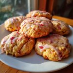 Crumbl Strawberry Cookies