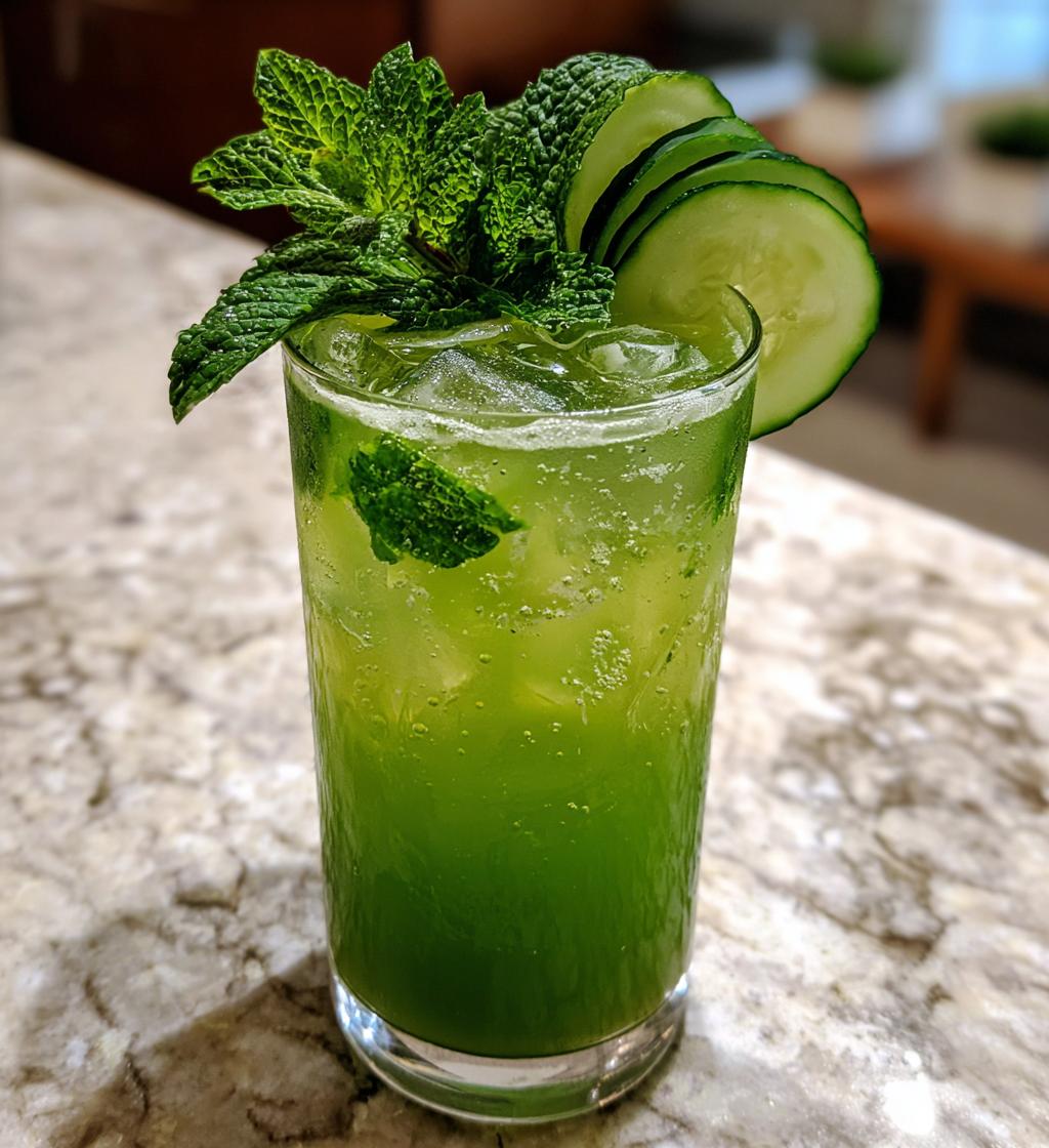 Cucumber Mint Cooler - detail 1