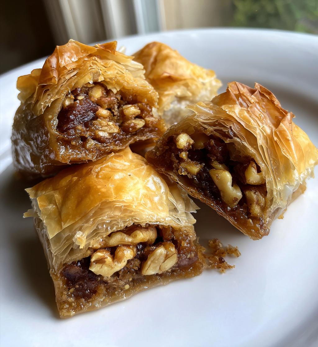 Date Chocolate Baklava Bites - detail 1