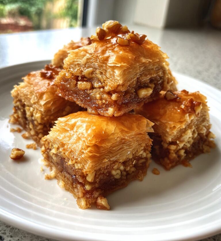 Date Chocolate Baklava Bites