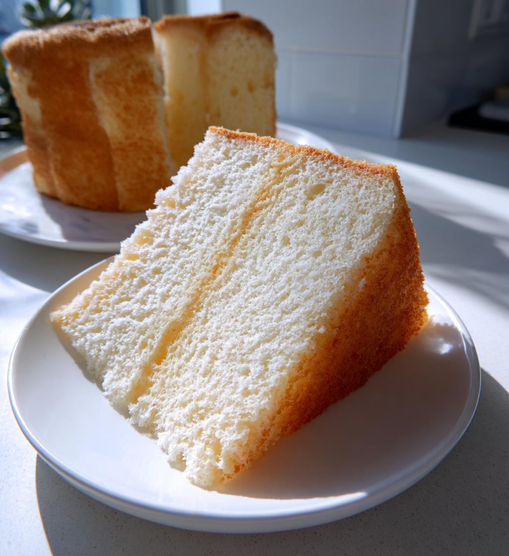 Earl Grey Chiffon Cake - detail 1