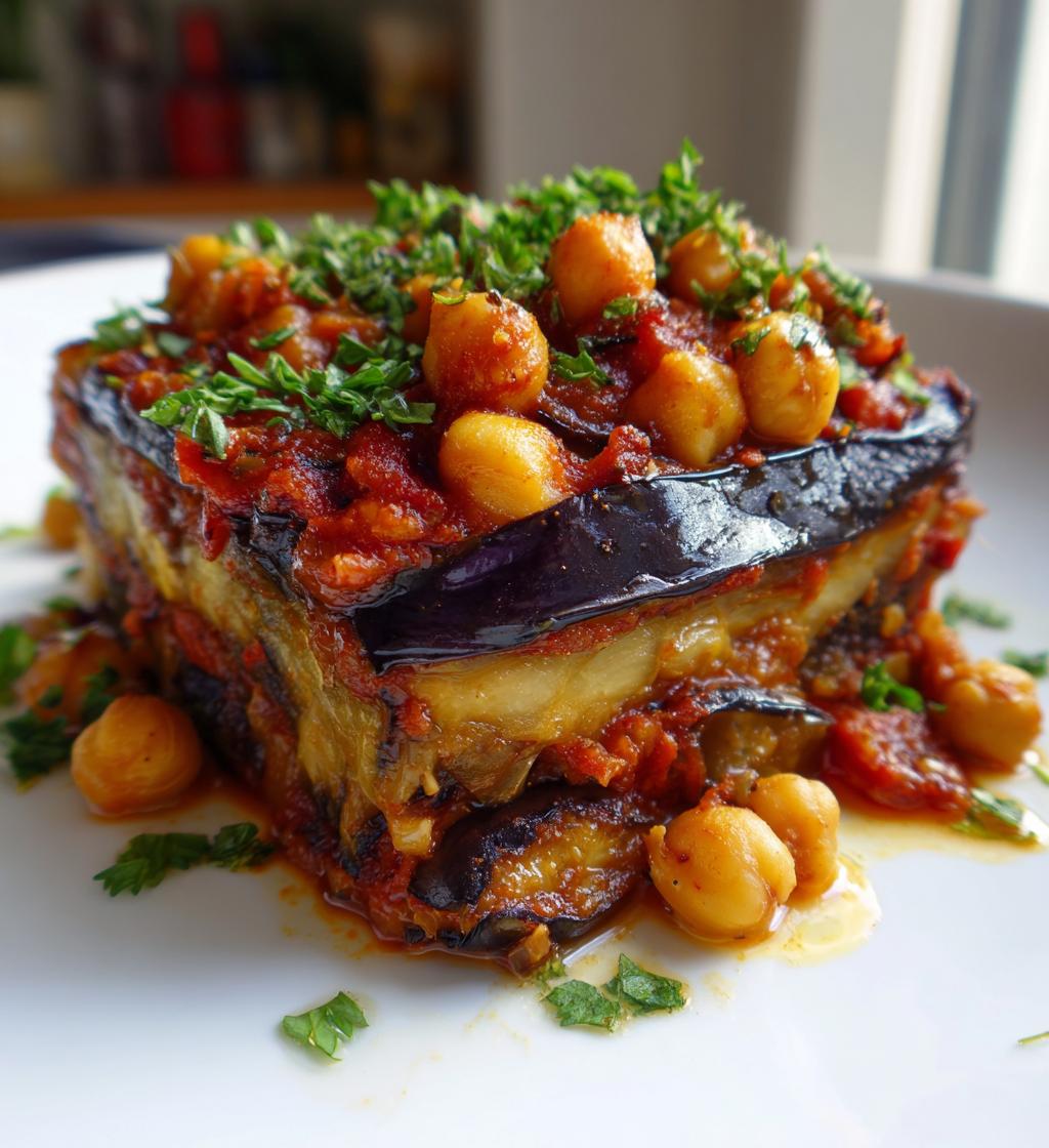 Eggplant Maghmour (Lebanese Moussaka)