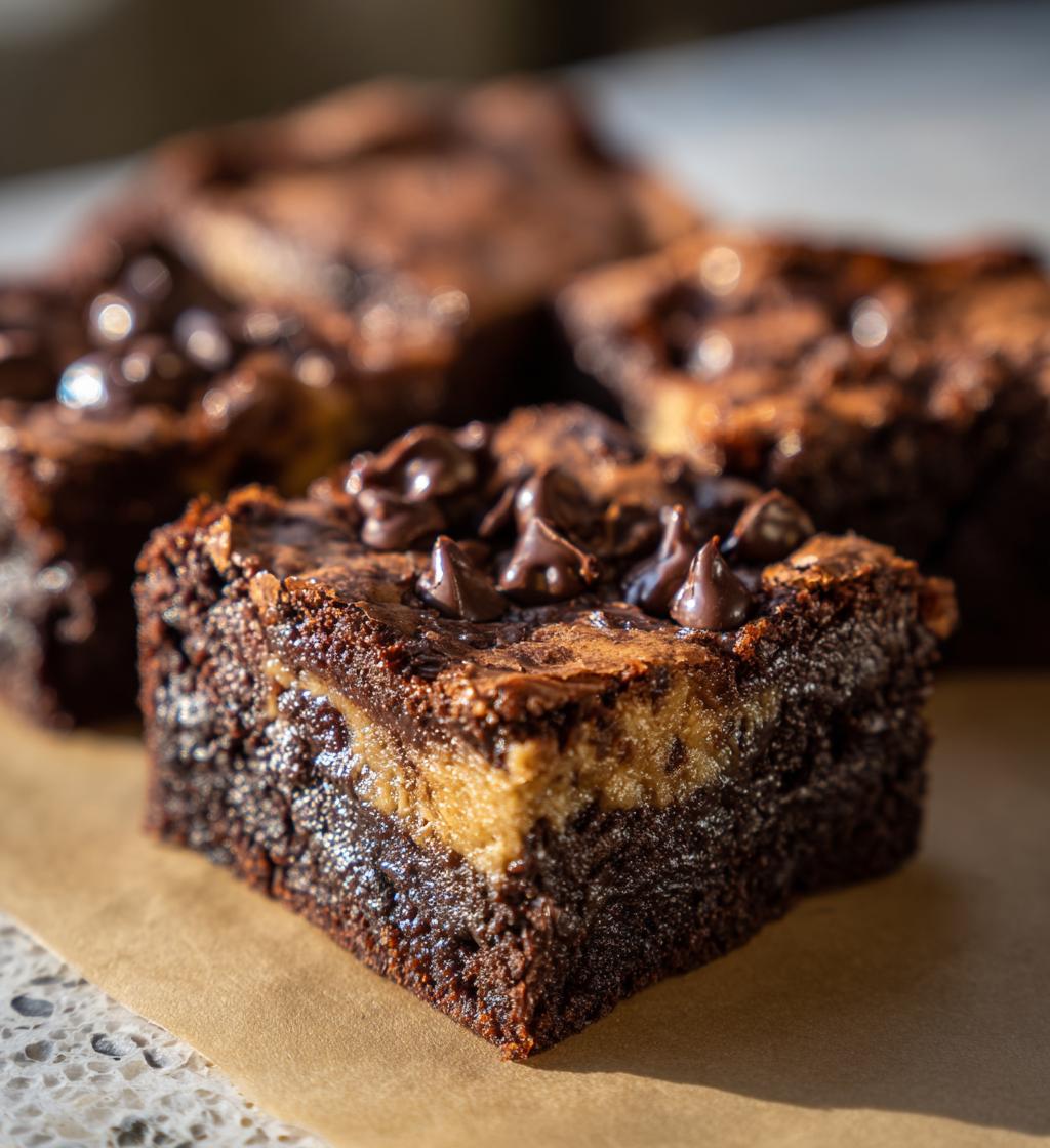 Fudgy Brookies - detail 1