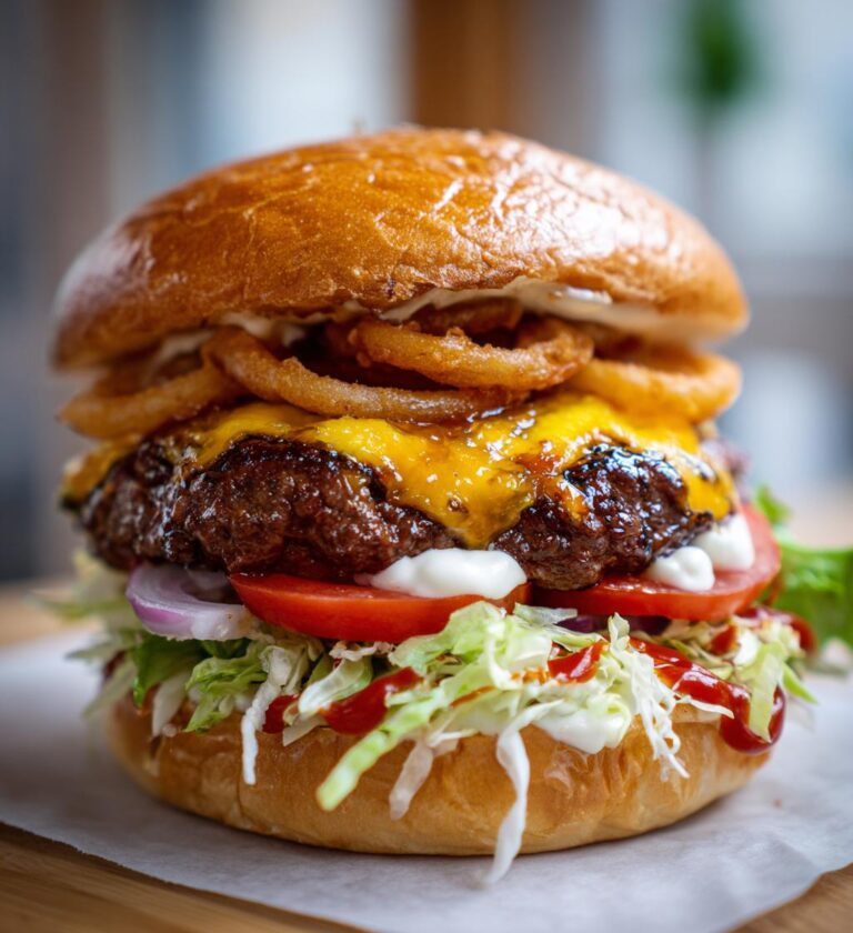 Fusion Halal Street Food Burger