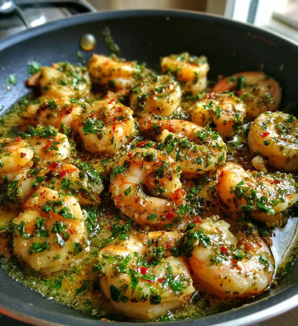 Garlic Butter Halal Shrimp Skillet - detail 1