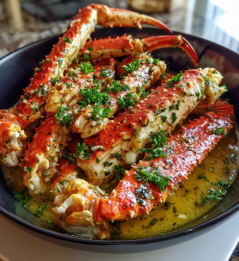 Garlic Butter King Crab Legs