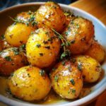 Glass Potatoes (Confit in clarified tallow)