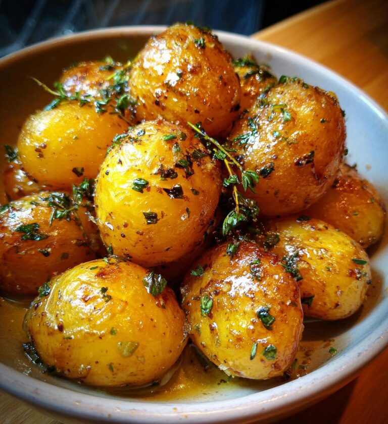 Glass Potatoes (Confit in clarified tallow)