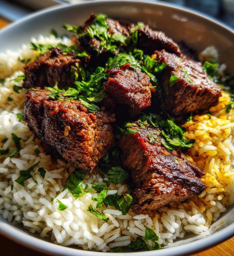 Halal Beef Kebab Rice