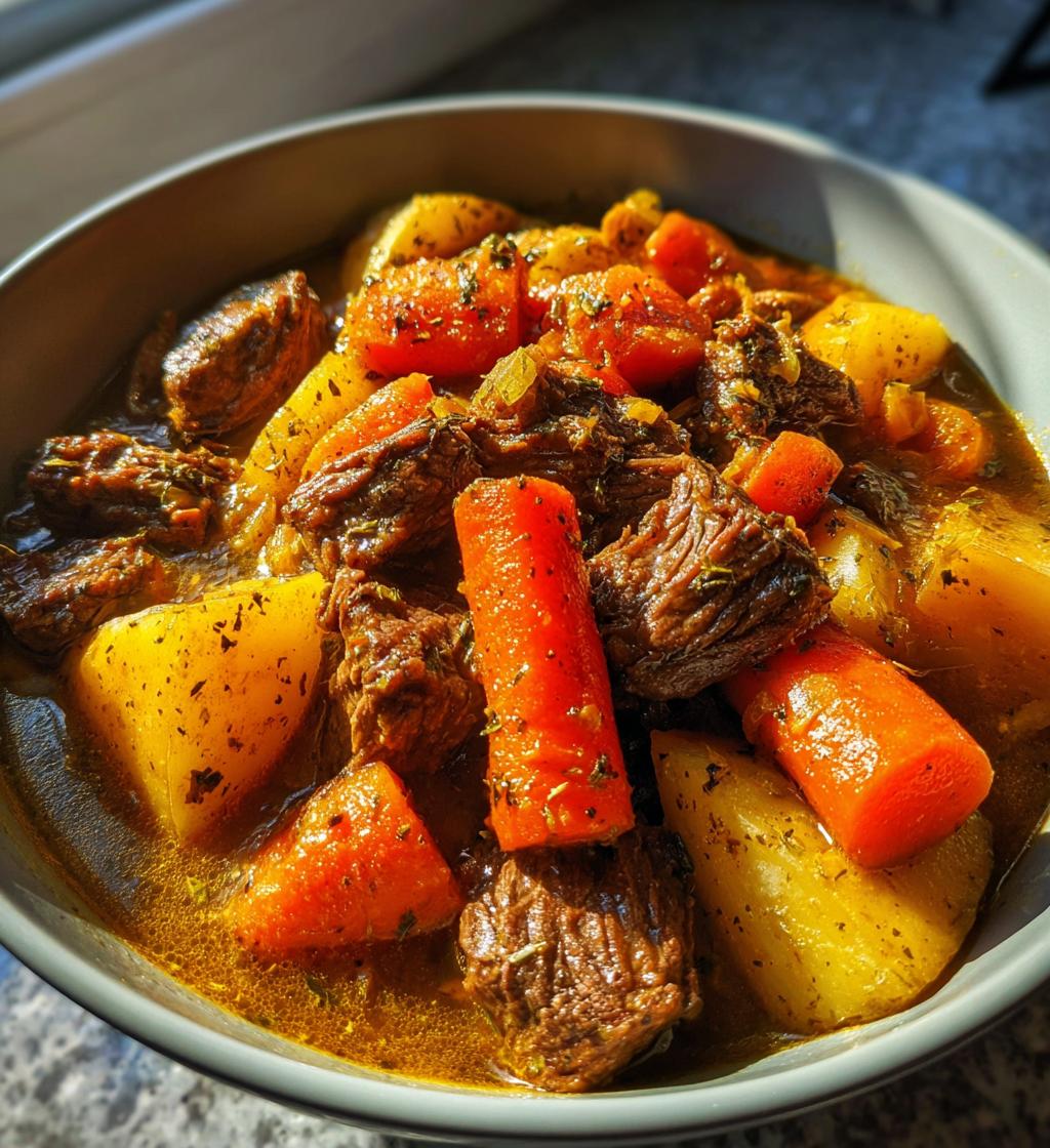 Halal Beef Stew - detail 1