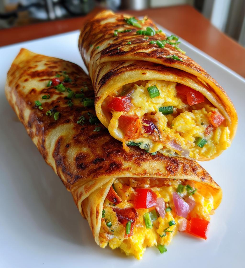 Halal Breakfast Paratha Roll