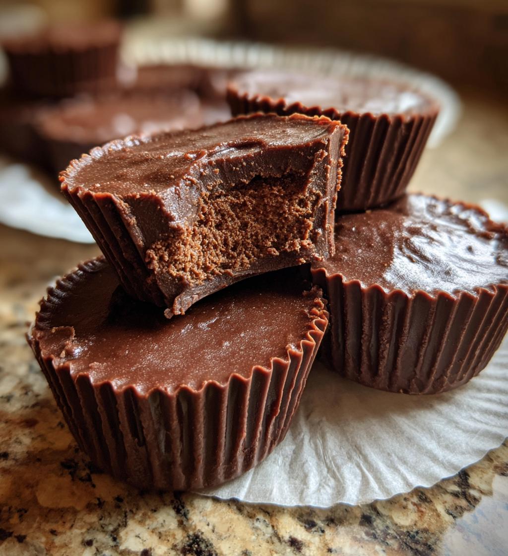 Halal Chocolate Fudge Cups - detail 1