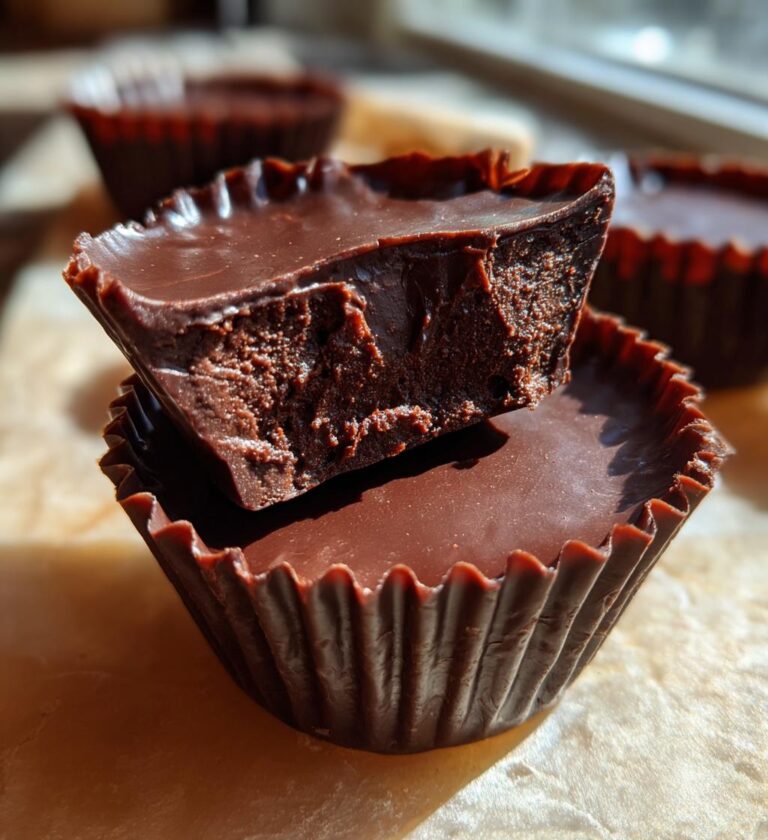 Halal Chocolate Fudge Cups