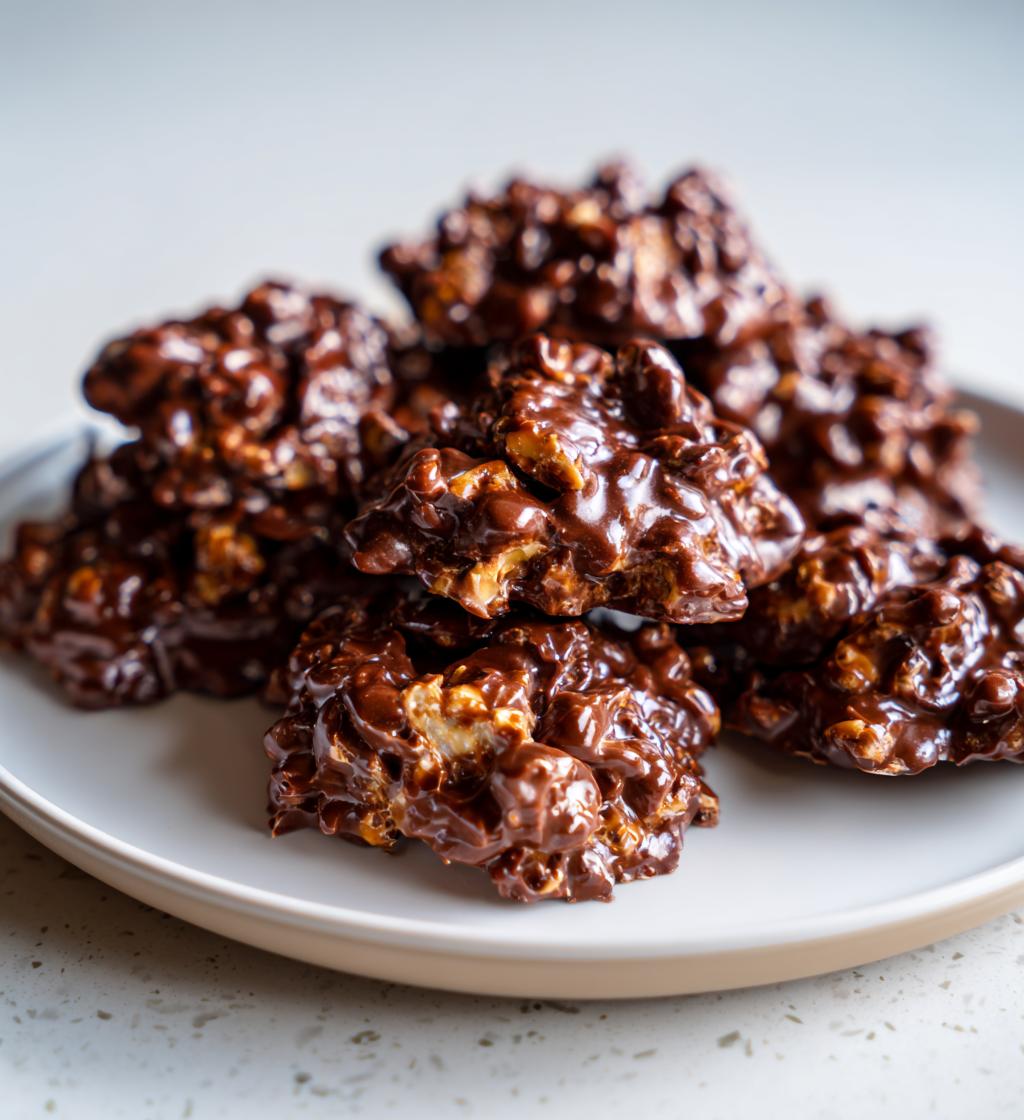 Halal Chocolate Mocha Clusters - detail 1