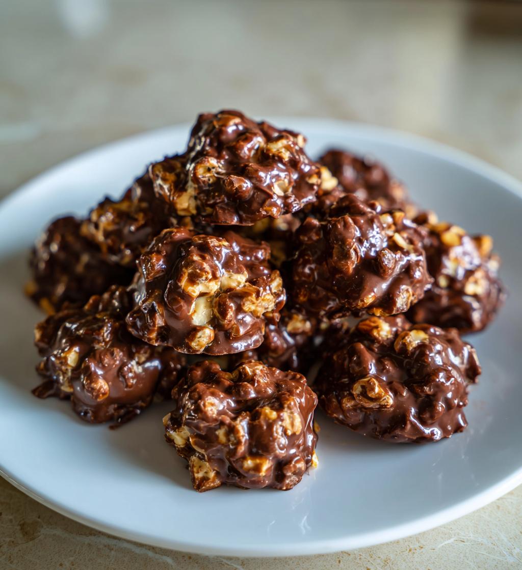 Halal Chocolate Mocha Clusters
