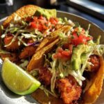 Halal Fish Tacos Lime