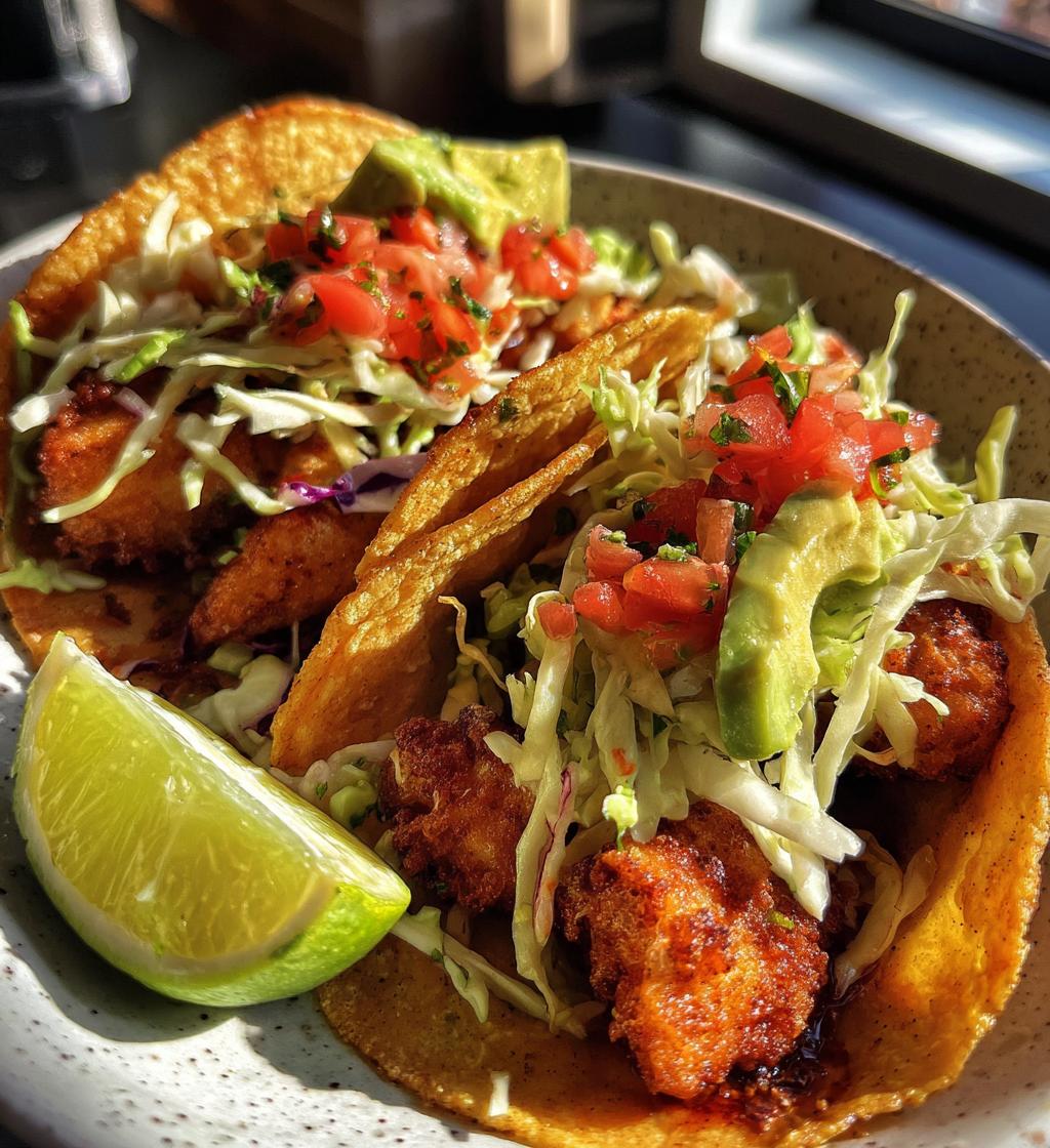 Halal Fish Tacos Lime