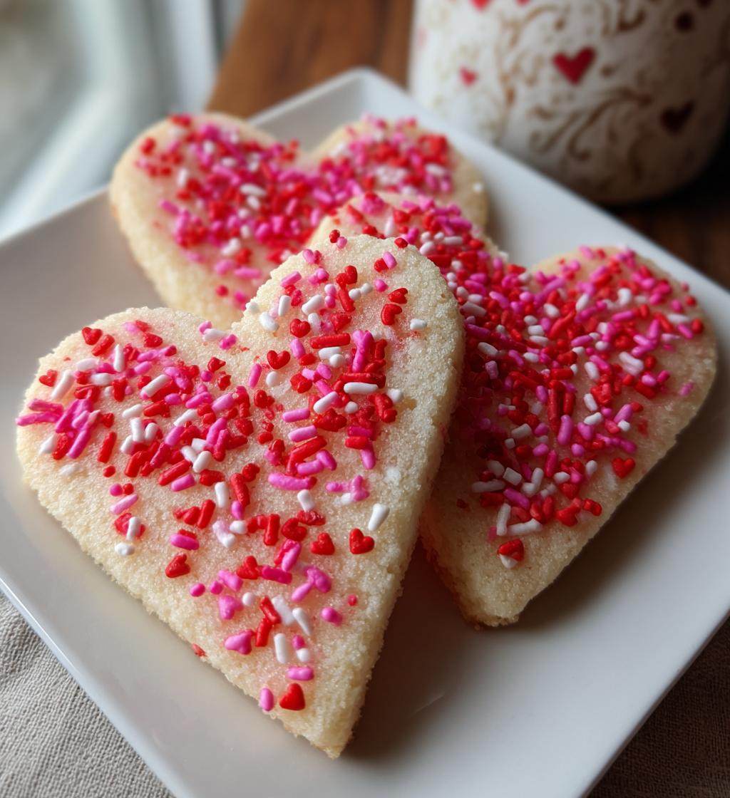 Heart Envelope Cookies - detail 1