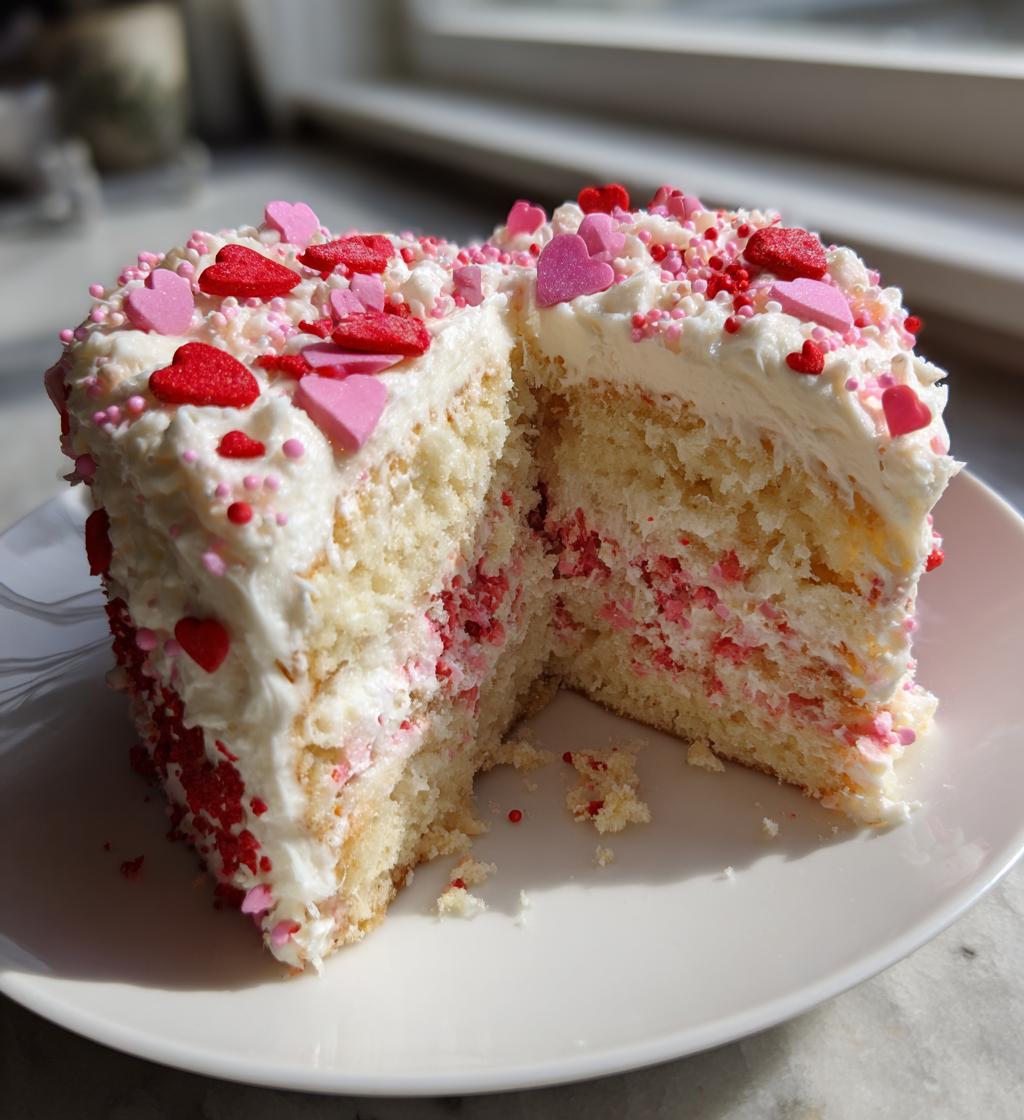 Heart Shaped Cake - detail 1